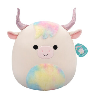 Squishmallows Λούτρινο 35cm - Dagnus The Tan Highland Cow - SQCR06717