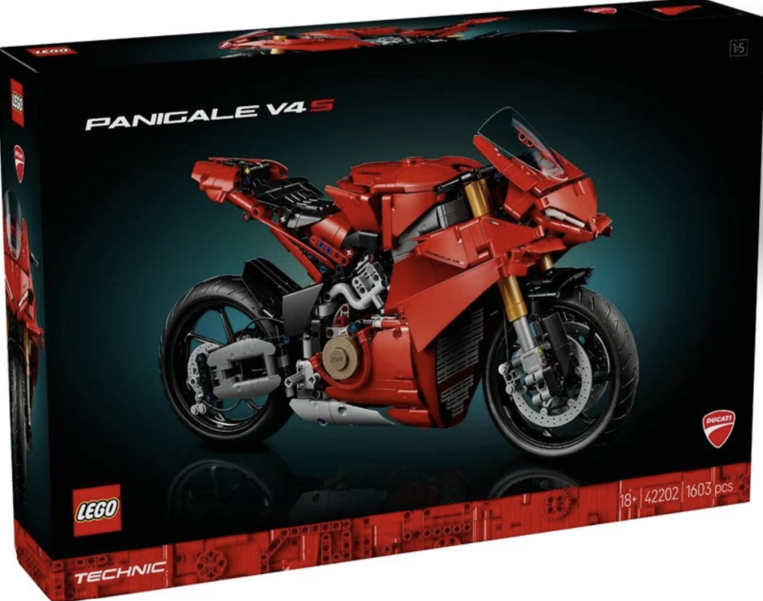 LEGO Technic Ducati Panigale V4 S Motorcycle - 42202