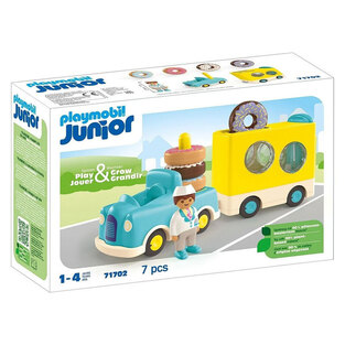 Playmobil Junior: Φορτηγάκι Ντόνατ - 71702