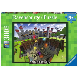 Ravensburger Παζλ 300XXL τμχ Minecraft Cutaway - 05-13334