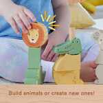 Fisher Price Wooden Stack & Sort Animals Ξύλινα Ζωάκια - HXV04