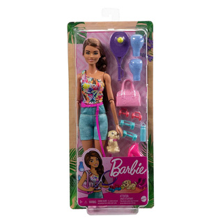 Barbie Wellness - Ημέρα Ομορφιάς  Workout Doll - HKT91