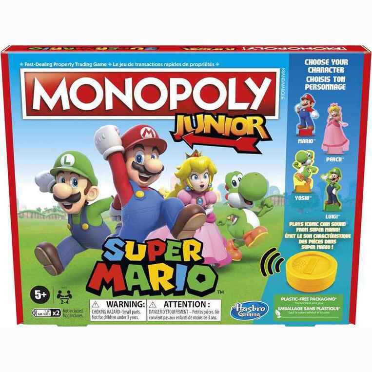 Επιτραπέζιο Monopoly Junior Super Mario - F4817