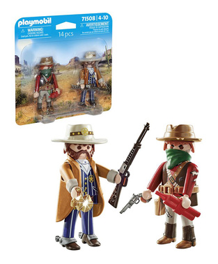 Playmobil Western Duo Pack Σερίφης Και Ληστής - 71508