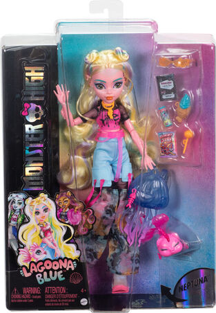 Monster High Lagoona Blue Fashion Doll With Pet Neptuna And Accessories - HXH75