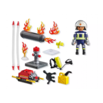 Playmobil Action Heroes Πυροσβέστης Με Αντλία Νερού - 71826