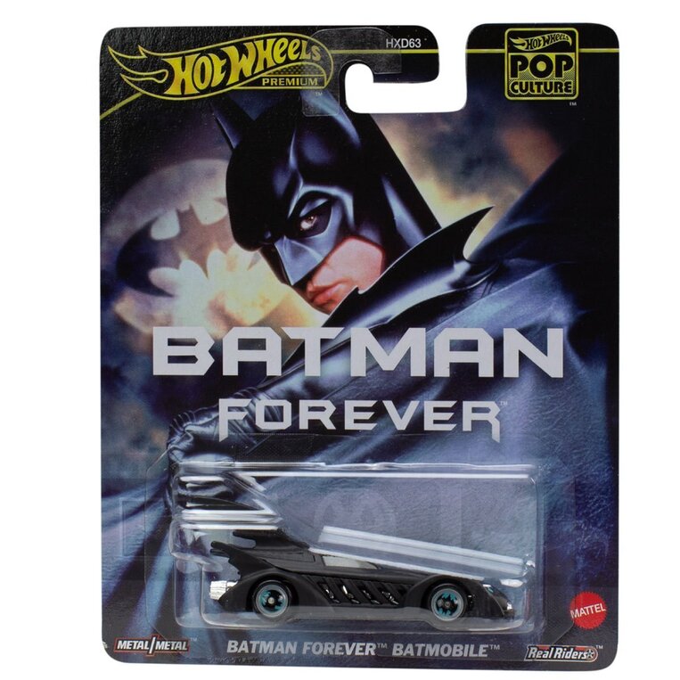 Hot Wheels Premium Pop Culture - Batman Forever Batmobile - HVJ39