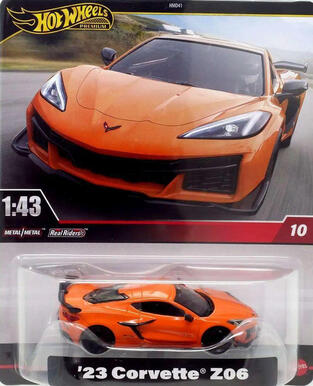 Hot Wheels Premium Αυτοκινητάκια 1:43 - '23 Corvette Z06 - HWT05