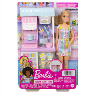 Barbie Εργαστήριο Παγωτού - HCN46