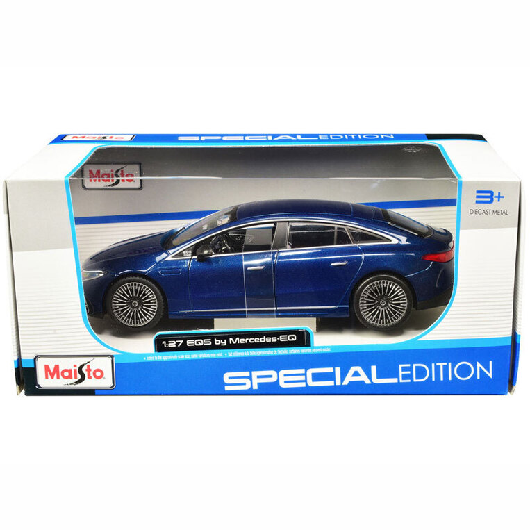 Maisto Special Edition 1:24 Mercedes Benz EQS Blue - FK32902B