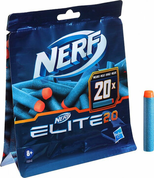 Nerf Elite 2.0 20Er Dart Refill Pack - Περιέχει 20 Darts Nerf Elite 2.0 - F0040