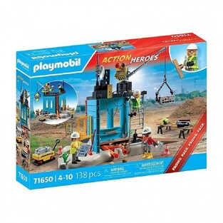 Playmobil Action Heroes Εργοτάξιο - 71650