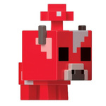 Minecraft -Mob Head Μίνι Φιγούρα Red Mooshroom - HDW02