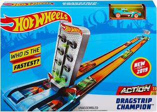 Hot Wheels Αγωνιστική Πίστα Dragstrip Champion - GBF82