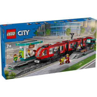 LEGO City Downtown Streetcar and Station - 60423