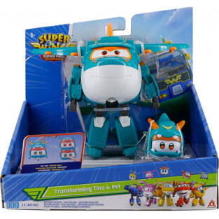 Super Wings Super Pet Transforming Tino And Super Pet - 770400