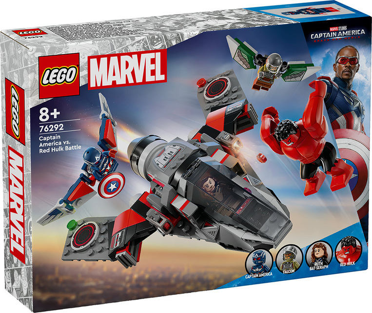 LEGO Super Heroes Captain America vs. Red Hulk Battle - 76292