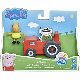 Peppa Pig Little Φιγούρα Και Μικρό Τρακτέρ - F4391