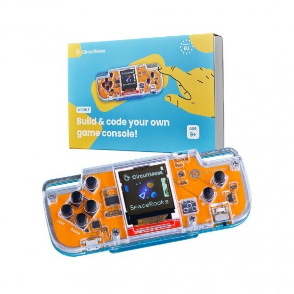 Circuitmess Nibble Type F DIY Game Console - 3859893644368