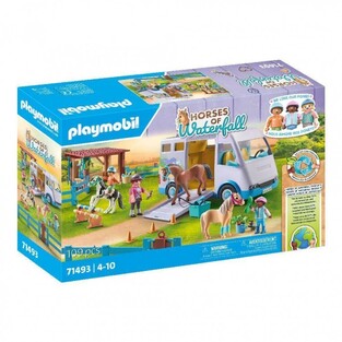 Playmobil Ηorses Of Waterfall – Mαθήματα Ιππασίας Με Όχημα Μεταφοράς Αλόγων - 71493