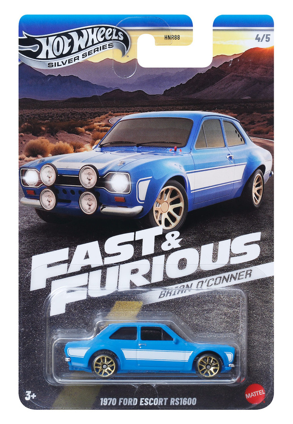 Hot Wheels Fast And Furious 1970 Ford Escort Rs1600 - JBY32