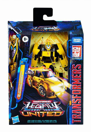 Transformers Legacy United Deluxe Class Animated Bumblebee - F8524