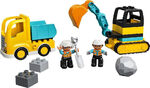 Lego Duplo Truck & Tracked Excavator - 10931