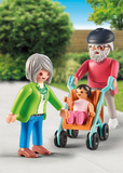 Playmobil City Life Παππούς Και Γιαγιά Με Μωρό - PL71613