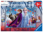 Ravensburger Disney Frozen II Παζλ 2X12 Τεμ. Ψυχρά Και Ανάποδα - 05-05009