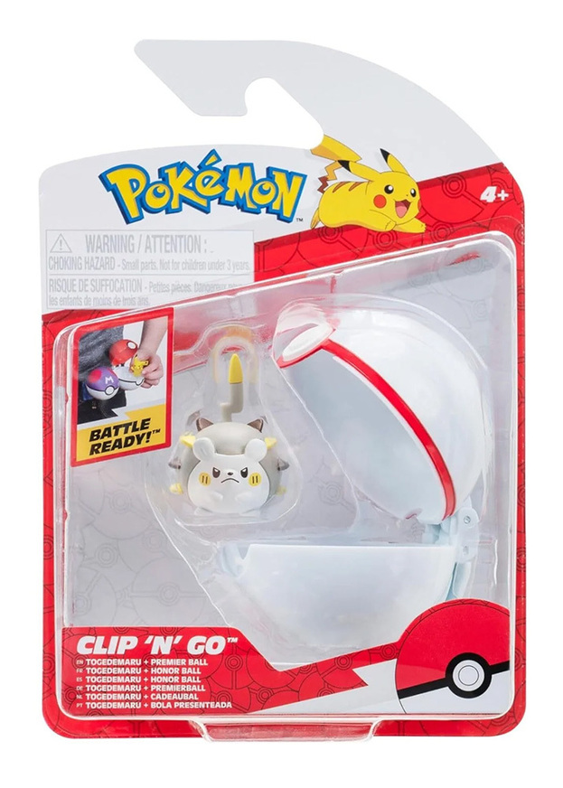 Pokemon Clip 'N' Go Togedemaru and Premier Ball - PKW3149