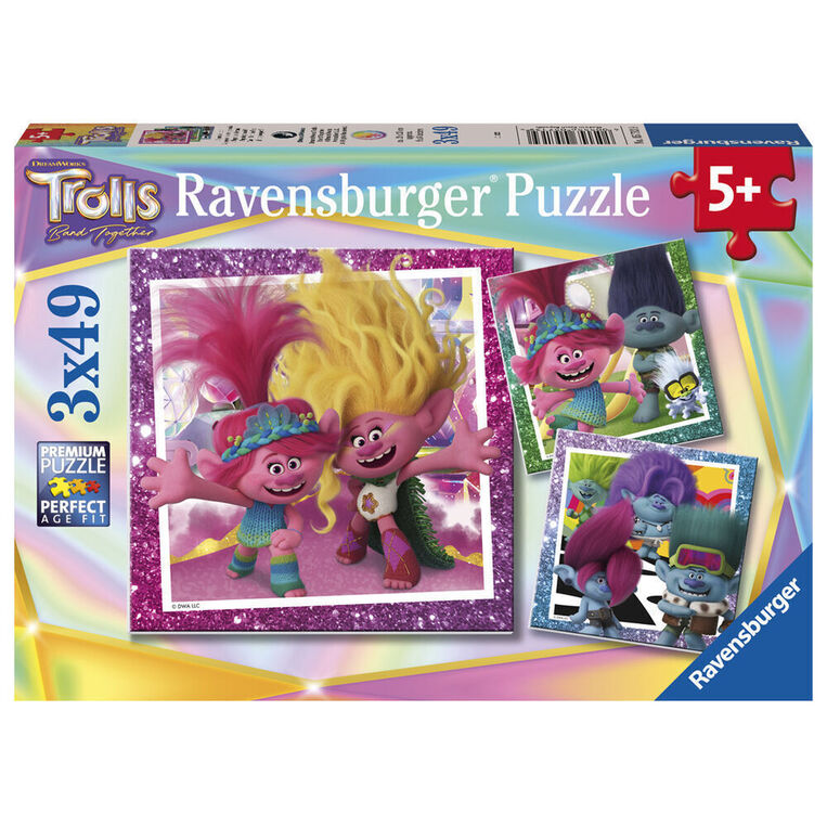 Ravensburger Παζλ 3X49 Τεμ. Ευχουληδες - 05-05713