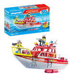 Playmobil City Action Πυροσβεστικό Σκάφος Διάσωσης - 71598