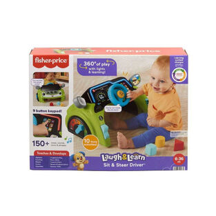 Fisher-Price Laugh & Learn Sit & Steer Εκπαιδευτικό Αυτοκίνητο - HYR91