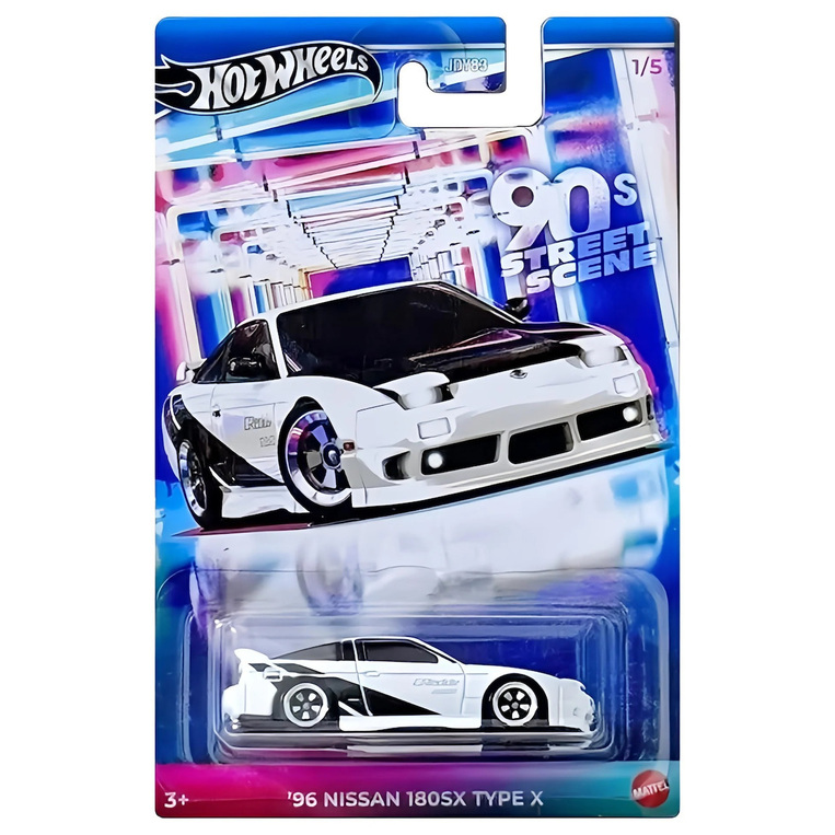 Hot Wheels '90S Street Scene Series '96 Nissan 180Sx Type X - JCB57