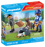 Playmobil Action Heroes Αστυνομική Έρευνα Κλοπιμαίων - 71731