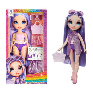 Rainbow Hig Swim & Style Doll - Violet Willow - 507314EUC