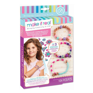 Make It Real Bedazzled Charm Bracelets Blooming Creativity - FK1202