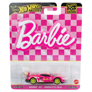 Hot Wheels Premium - Pop Culture Barbie 65Th Corvette C8.R - HVJ51