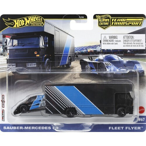 Hot Wheels:Premium Car Culture Team Transport - Sauber-Mercedes C9 Fleet Flyer - HRV41