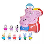 Peppa Pig Carry-Along Brothers And Sisters 9 Figures In Carry Case - F2173