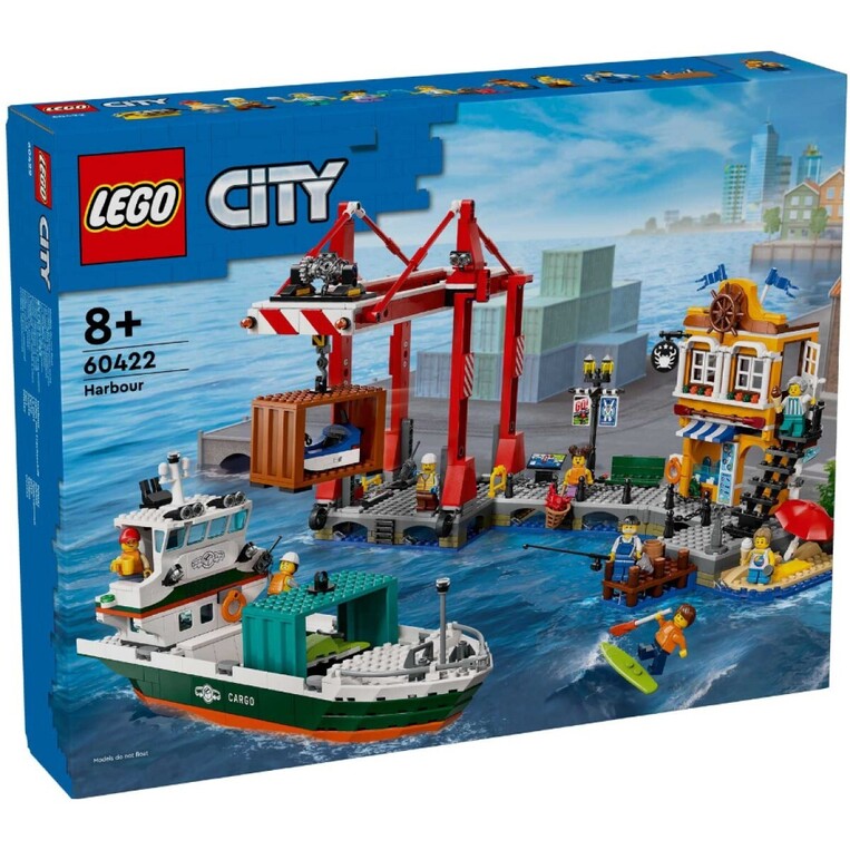 LEGO Seaside Harbor With Cargo Ship - 60422