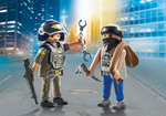 Playmobil City Action Duo Pack Κλέφτης Και Αστυνόμος - 71505