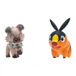 Pokemon Battle Figures 5cm Tepig & Rockruff - PKW3001