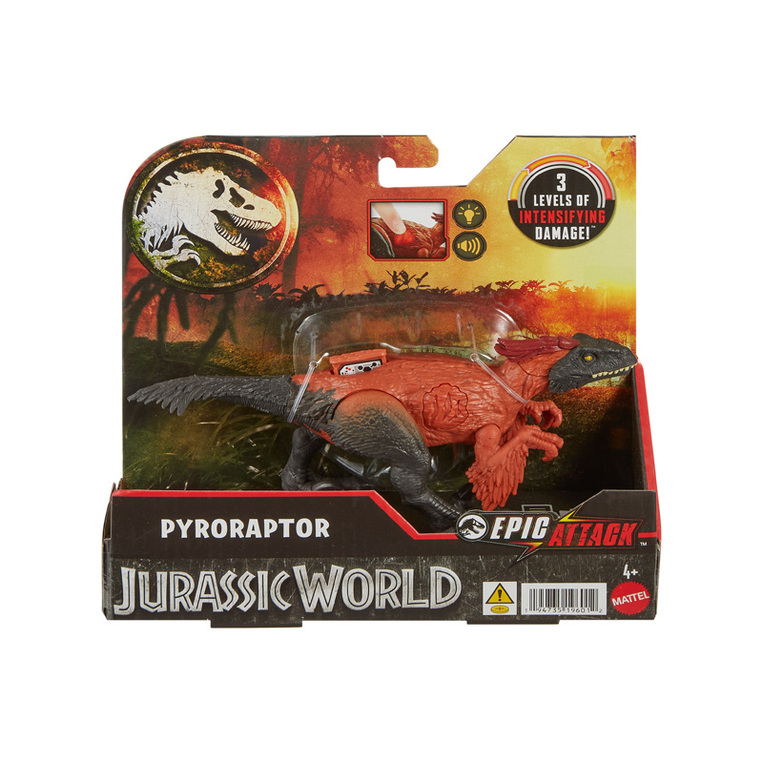 Jurassic World Epic Attack Pyroraptor - HTP67