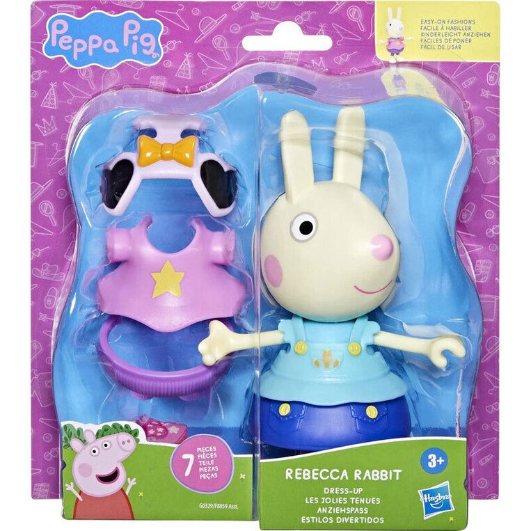 Peppa Pig Φιγούρα Dress Up Rebecca Rabbit 15cm - G0329