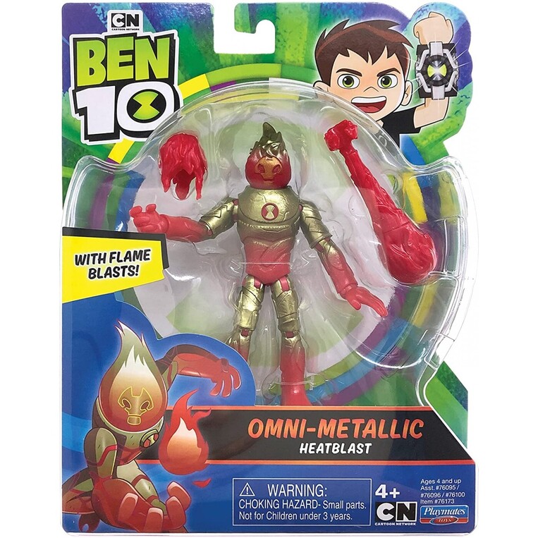 Ben 10 Βασική Φιγούρα Heatblast  15 εκ.  - BEN70700