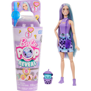 Barbie Pop Reveal Bubble Tea Purple - Ροφήμα Taro - HTJ19