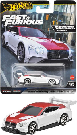 Hot Wheels Premium Fast Furious 2018 Bentley Continental GT3 - HVR63