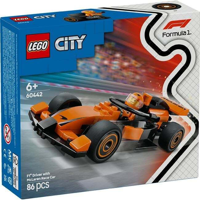 LEGO City F1 Driver With McLaren Race Car - 60442