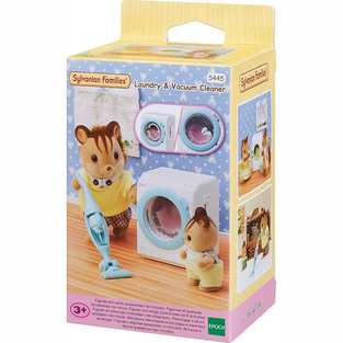 Sylvanian Families Πλυντήριο & Σκούπα - Laundry & Vacuum Cleaner - SF5445